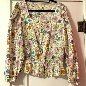 Floral blouse